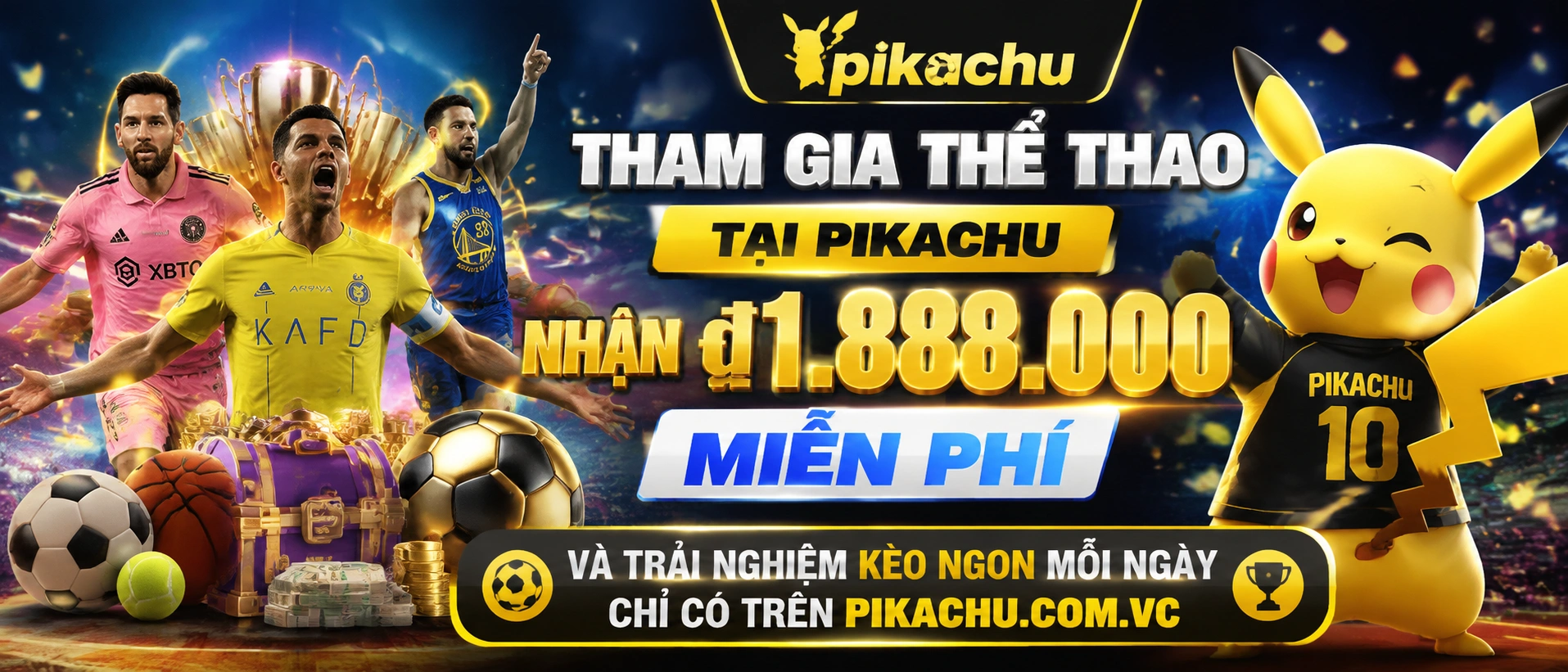 PIKACHU - hình ảnh nhận diện nền tảng